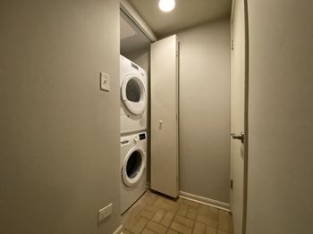 In home washer/dryer